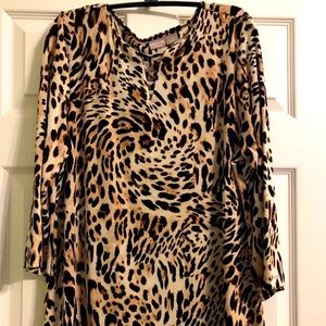 Chico’s Travelers Leopard shirt